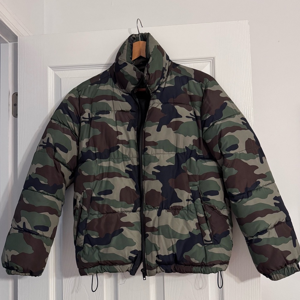 Forever 21 winter camo jacket